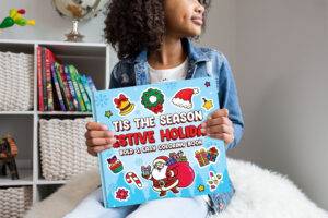 Tis the Season: Festive Holiday Coloring Book -Download Only